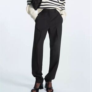 new: cos black trousers